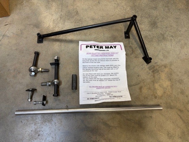 MG Midget - Austin Healey Sprite Panhard  Rod-Kit, Ophalen