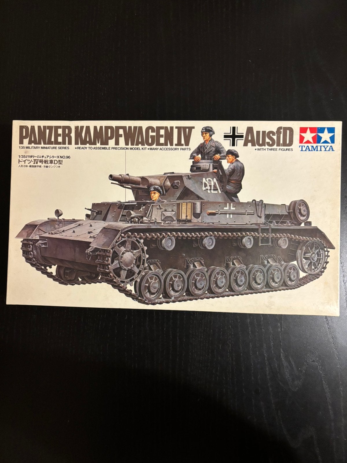 Tamiya 1/35 Panzer Kampfwagen IV Ausf.D Tank, Tank, 1:32 tot 1:50, Nieuw, Ophalen of Verzenden