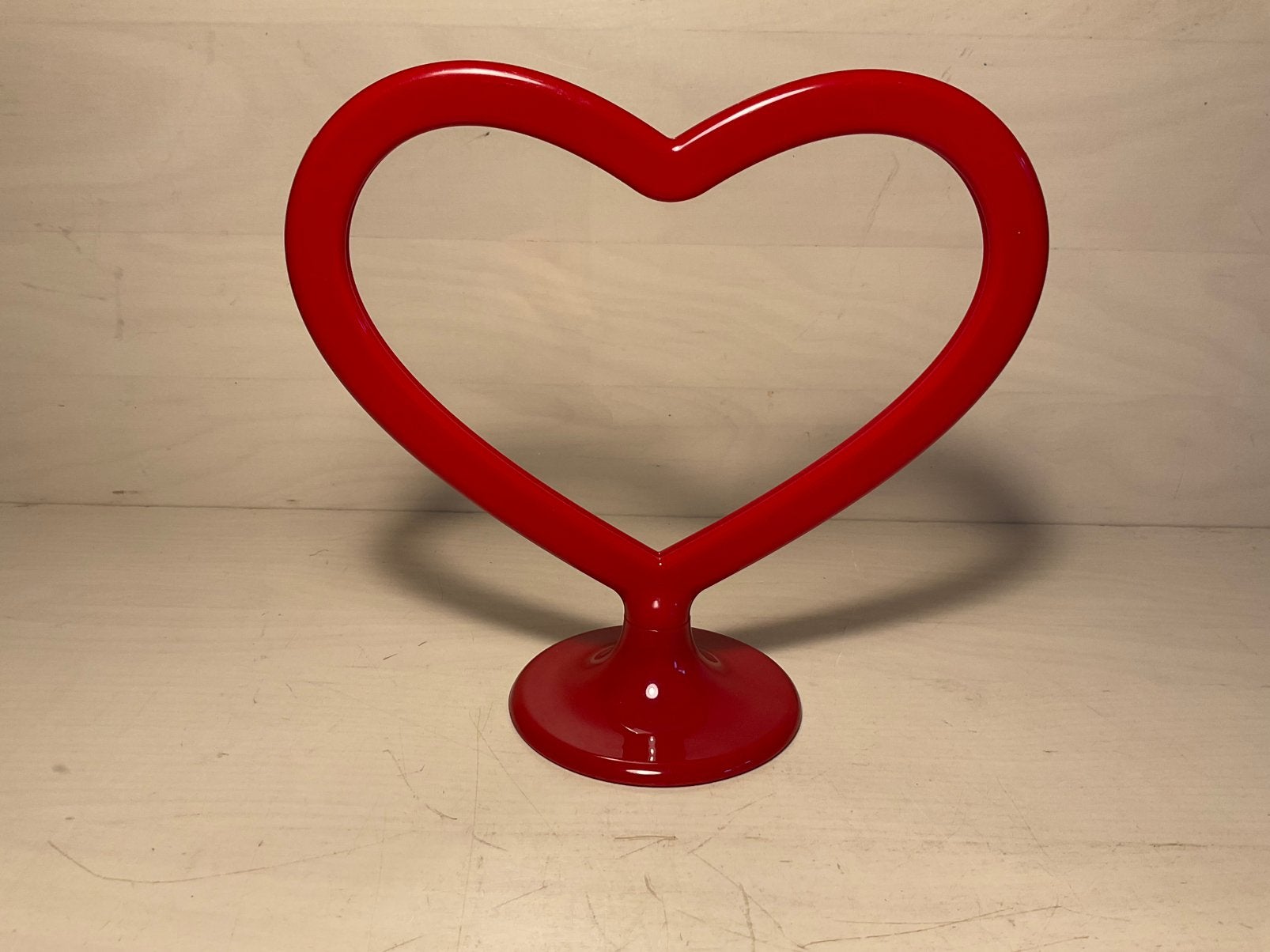 IKEA Karleken fotolijst van plastic vorm is rood hart, Kunststof, Gebruikt, Ophalen of Verzenden, Fotolijst