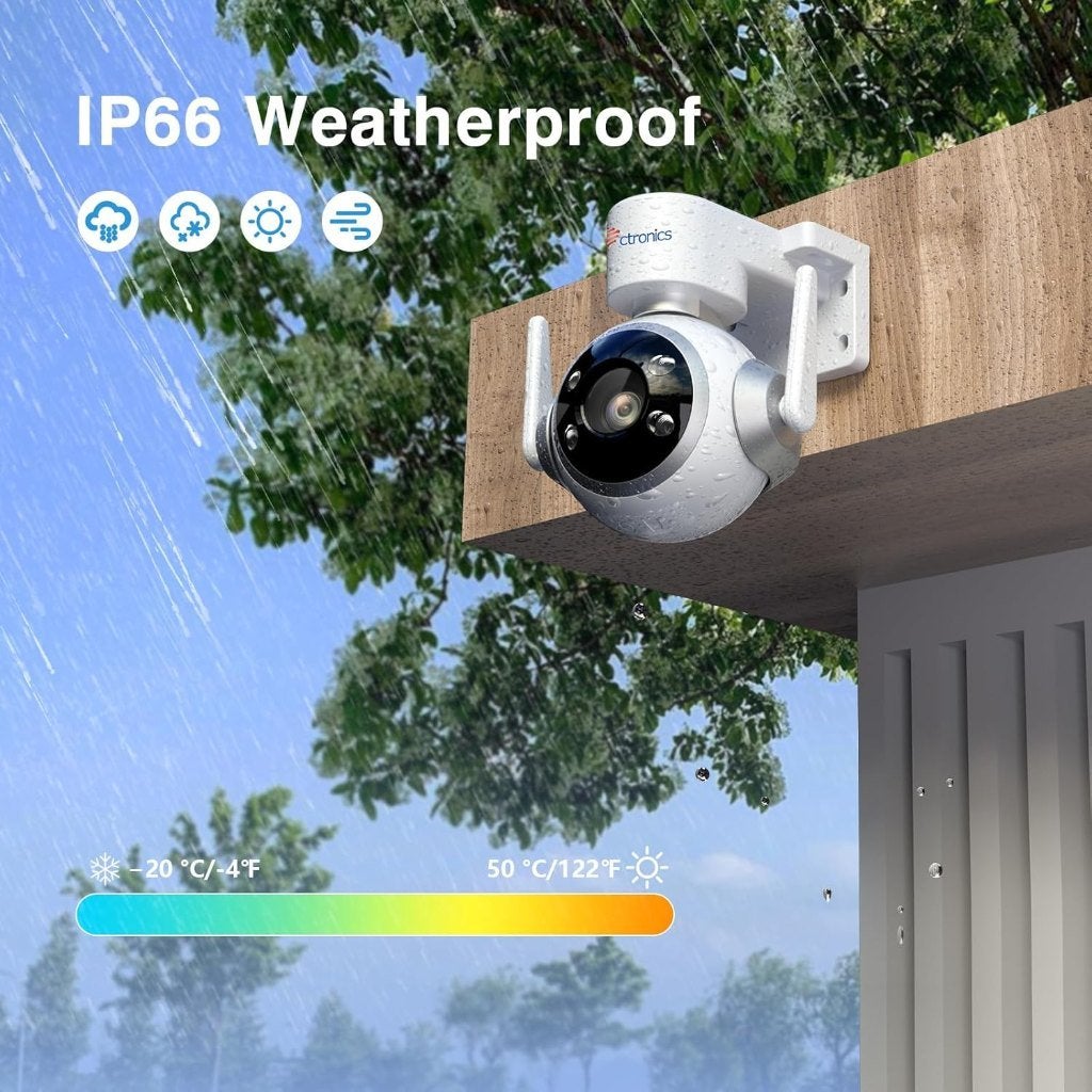 Ctronics CTIPC-700C-P4, securitycam Wifi, FHD, PTZ, 4 stuks, Ctronics, Nieuw, Ophalen of Verzenden, Utaundnico@hotmail.com