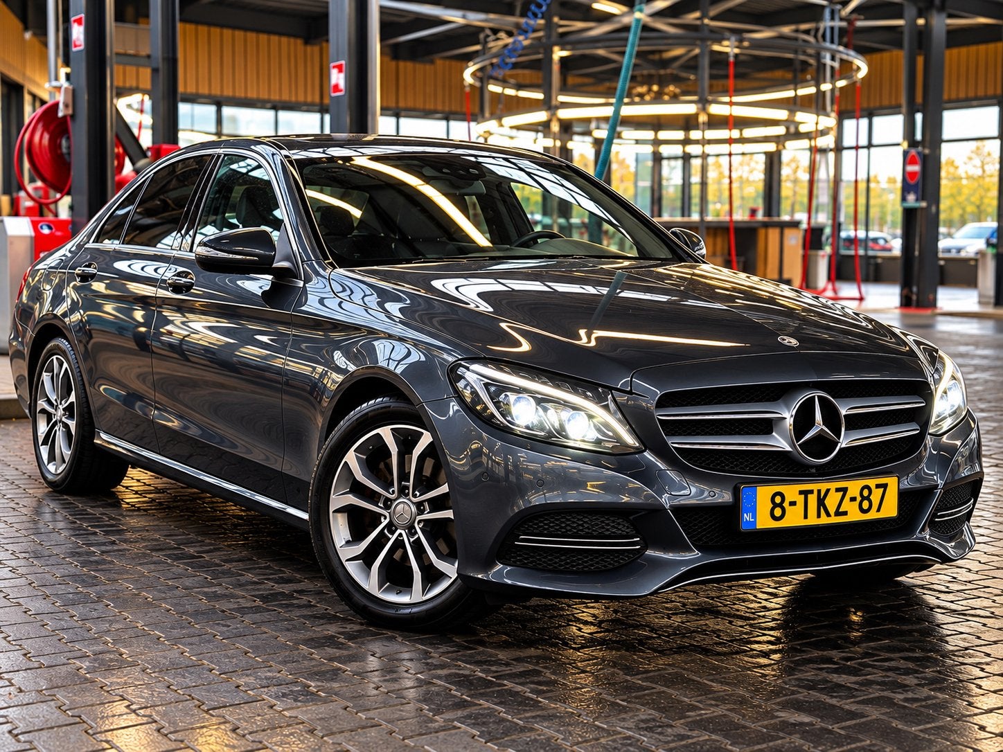 Mercedes-Benz C220 BlueTEC Automaat  2.1 motor, Auto's, Leder, 170 pk, Sedan, Te koop
