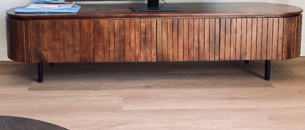 Tv meubel van winkel Zen., Ophalen, Japandi, 50 tot 100 cm, Zo goed als nieuw