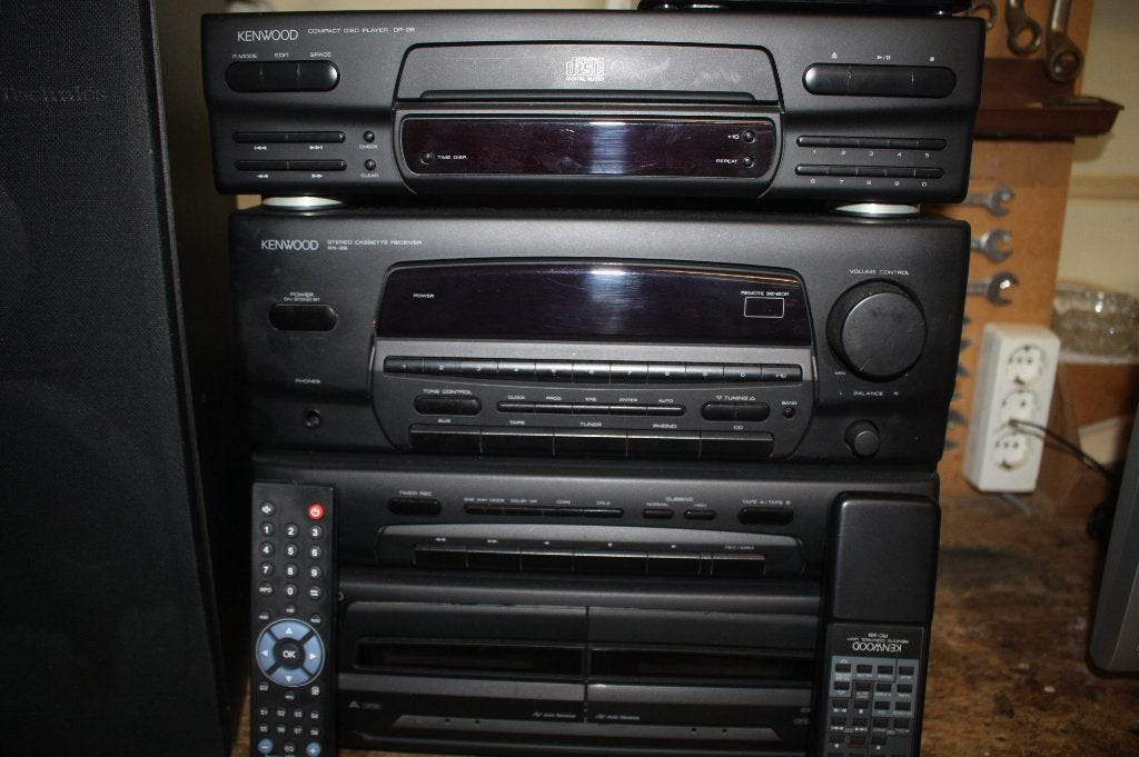 Stereo toren met boxen, Ophalen, Gebruikt, Tuner of Radio, Overige merken