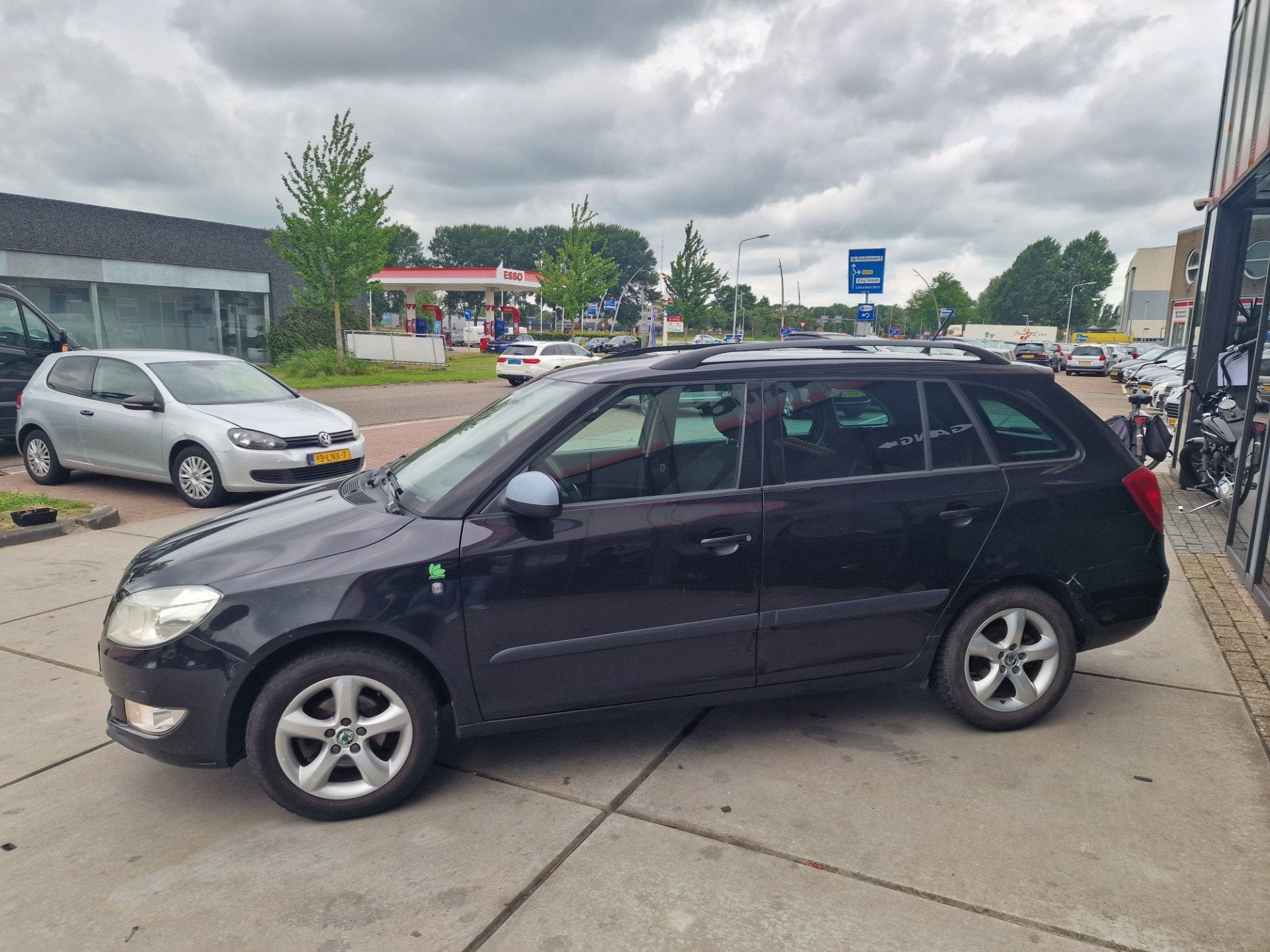 Skoda Fabia Combi 1.2 TDI Greenline - Airco - Cruise - Elect, Auto's, Voorwielaandrijving, Euro 5, Stof, Zwart