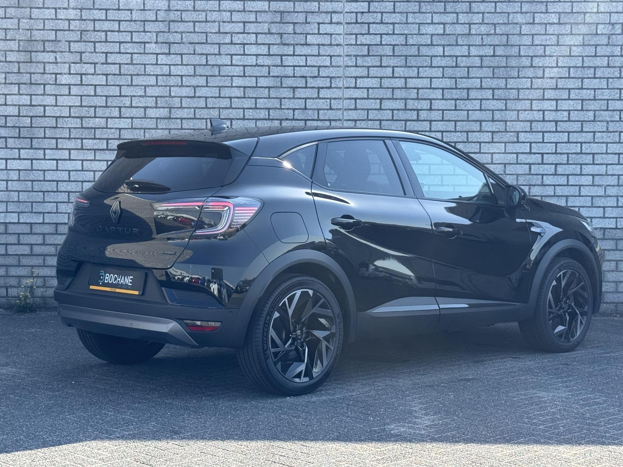 Renault Captur 1.6 E-Tech Full Hybrid 145 Esprit Alpine | Tr, Auto's, Gebruikt, 4 cilinders, Met garantie (alle), Zwart