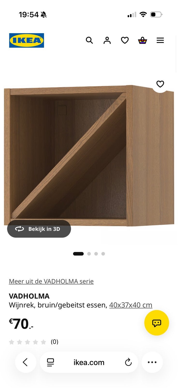 Wijnrek Vadholma, Huis en Inrichting, Ophalen of Verzenden, Zo goed als nieuw