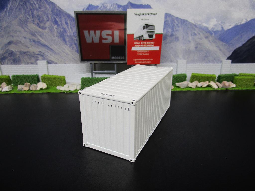 Wsi 03-2033 White Line . 20FT Container, Ophalen, Nieuw, Bus of Vrachtwagen, Wsi