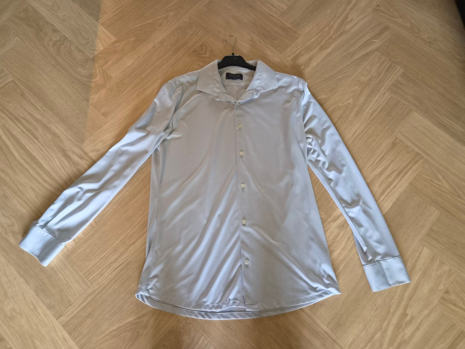 LABFRESH Slim Fit Overhemd Non-Iron - Light Blue - XL, Blauw, Ophalen of Verzenden, Zo goed als nieuw, LABFRESH