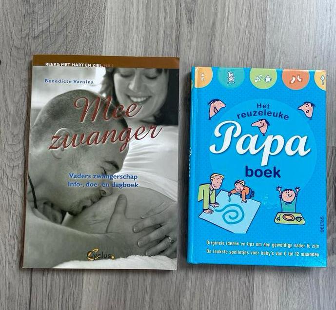 2 boeken voor aanstaande vaders:, Boeken, Zwangerschap en Opvoeding, Ophalen of Verzenden, Zo goed als nieuw, Zwangerschap en Bevalling