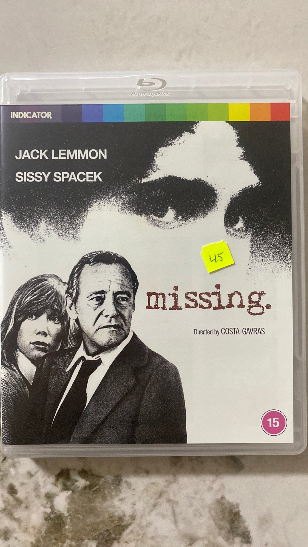 Missing blu ray, Ophalen of Verzenden, Zo goed als nieuw, Thrillers en Misdaad