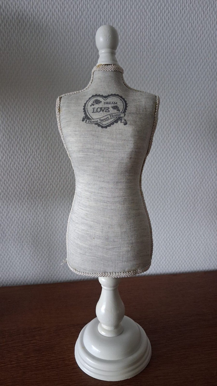 Decoratieve mini paspoppen - set van 2, Vintage, Meerkleurig, Ophalen of Verzenden, Zo goed als nieuw
