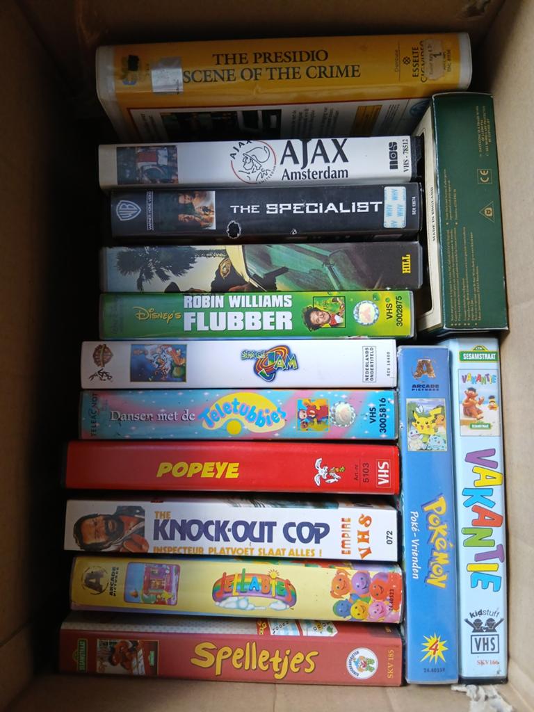 Diverse VHS Videobanden Collectie - Films & Kinderseries, Alle leeftijden, Ophalen of Verzenden, Gebruikt, Overige genres