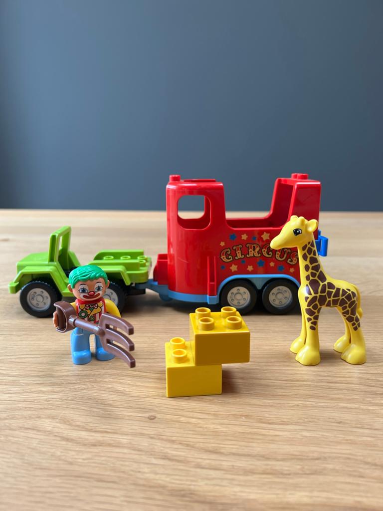 Lego Duplo Ville Circustransport 10550, Ophalen of Verzenden, Duplo