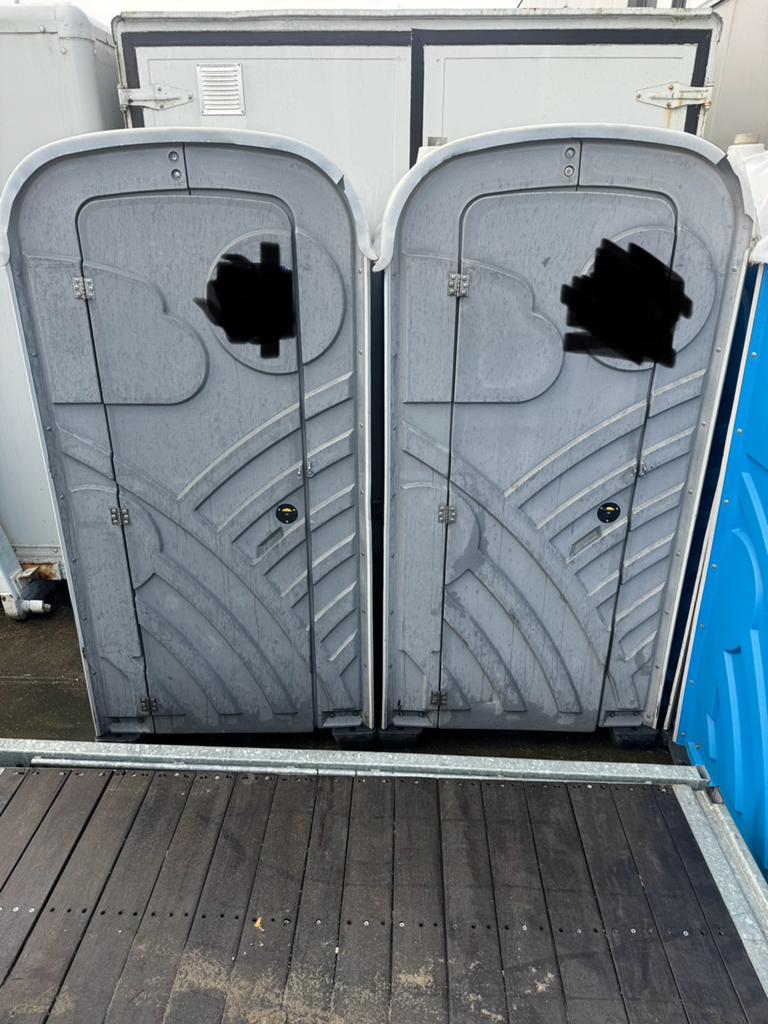 Toiletcabines dixi chemisch toilet, Ophalen, Gebruikt, Toilet