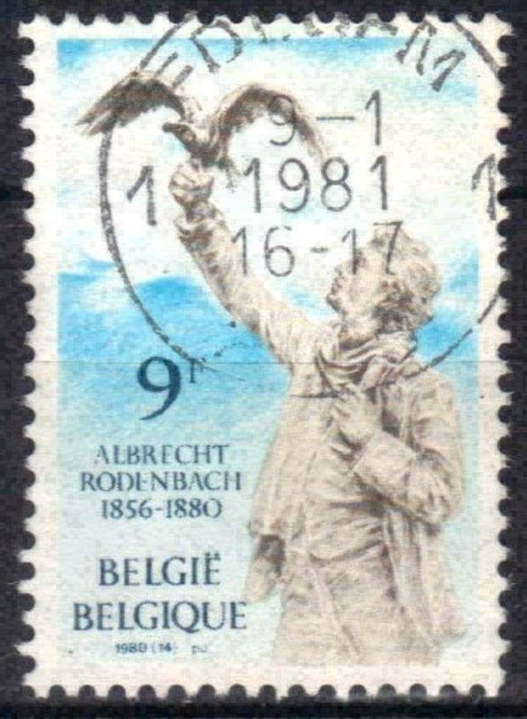 Belgie 1980 - Yvert/OBP 1993 - Albrecht Rodenbach (ST), Verzenden, Gestempeld