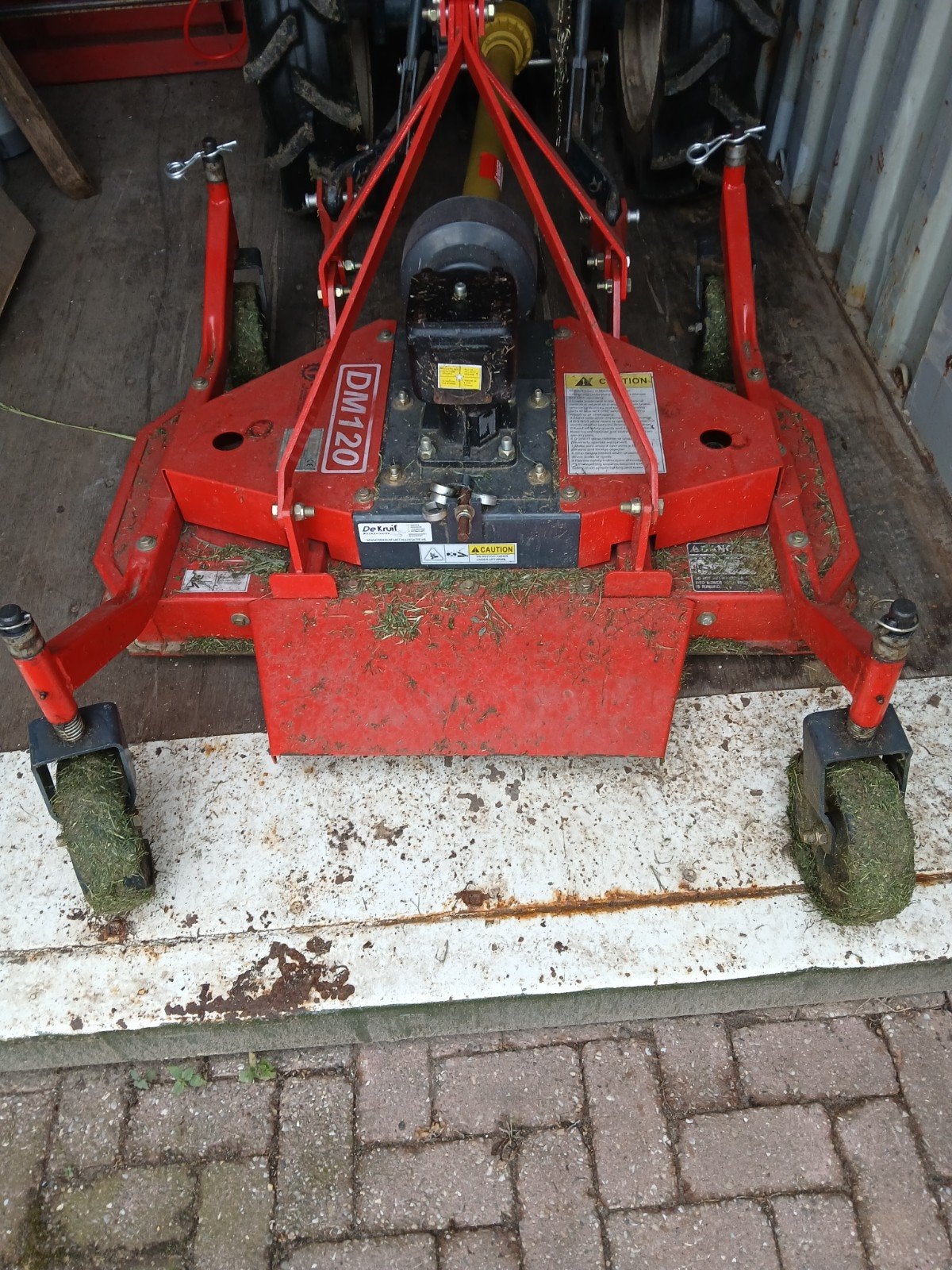 Cirkelmaaier Weilandbloter voor Mini Tractor - DM120, Ophalen of Verzenden