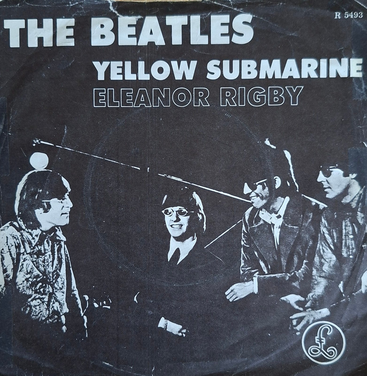 The Beatles : Yellow submarine (1966), Cd's en Dvd's, Vinyl Singles, Gebruikt, 7 inch, Pop, Overige typen