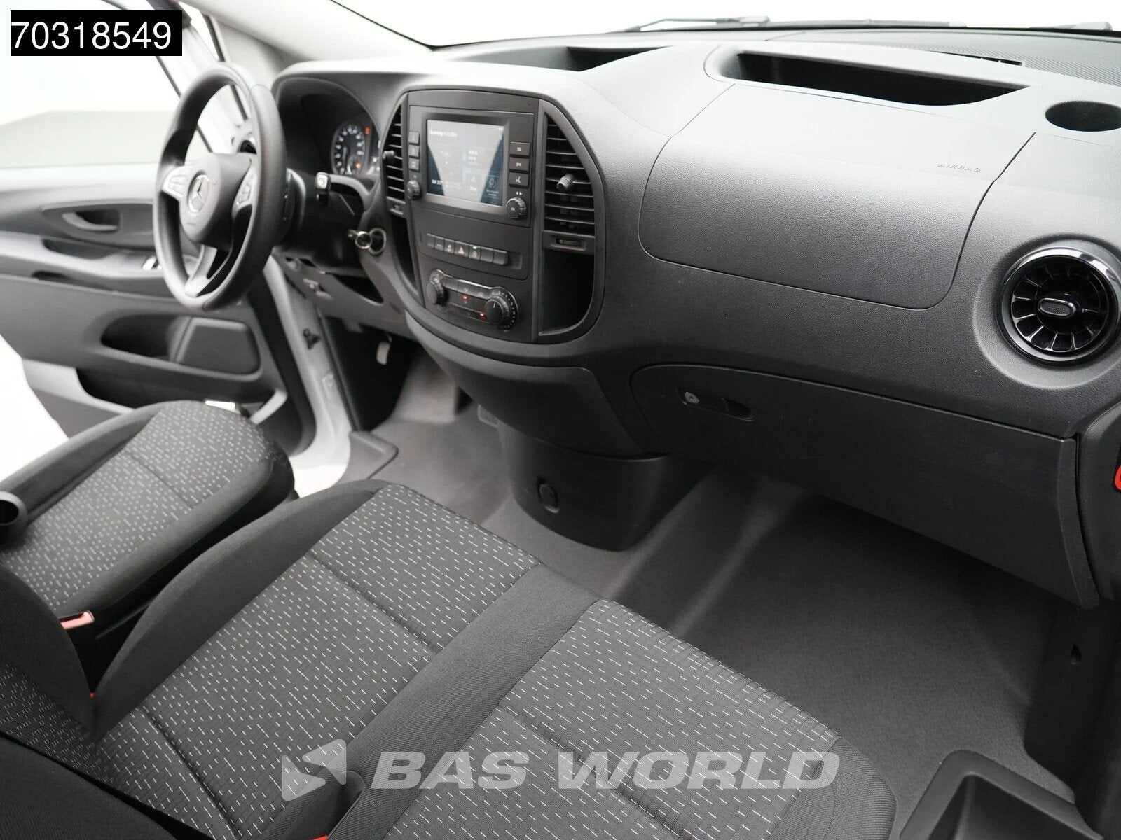 Mercedes Vito 116 Automaat Kerstner Koelwagen L2H1 Airco Cru, Automaat, Stof, Gebruikt, Euro 6