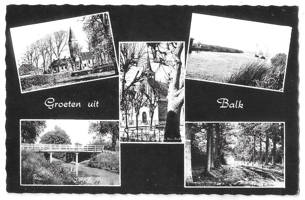AK Balk - Groeten uit......, Ophalen of Verzenden, 1960 tot 1980, Gelopen, Friesland