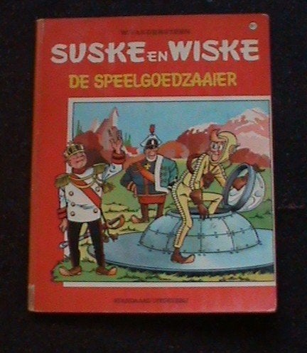 Suske en Wiske de speelgoedzaaier 1e druk 1969, Eén stripboek, Ophalen of Verzenden, Gelezen