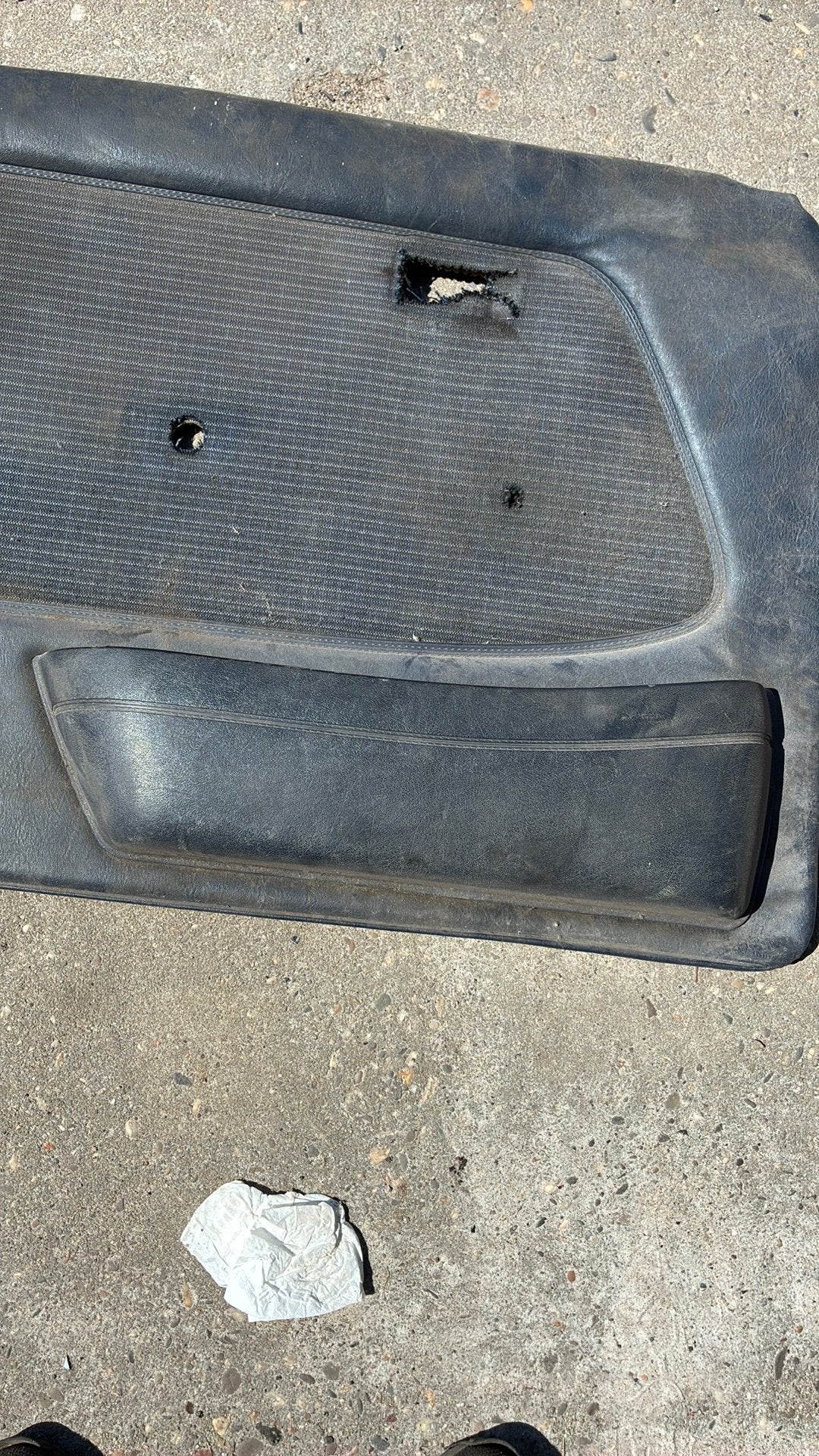 Mercedes w123 deurpaneel bestuurder incl bak, Ophalen of Verzenden