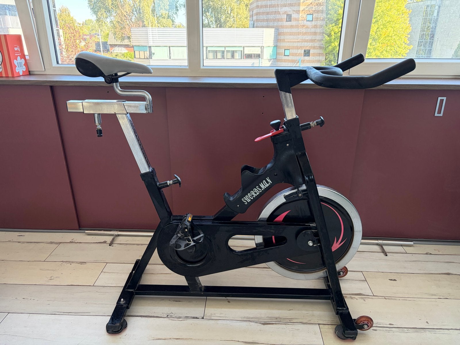 Swordsman Spinningfiets - Ideaal voor thuistraining, Ophalen, Gebruikt, Spinningfiets, Metaal