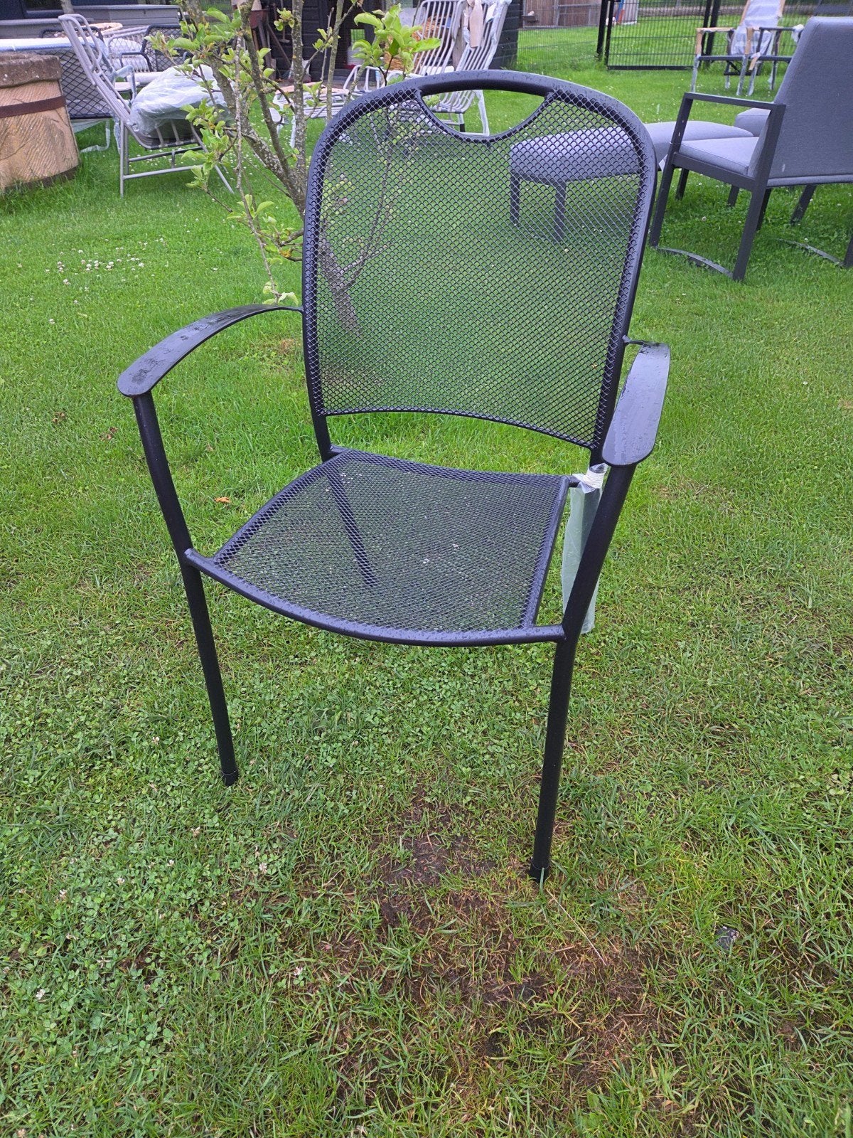 6 stuks Engarden kettler stapelbare stoelen 6 STUKS €200, Tuin en Terras, Ophalen