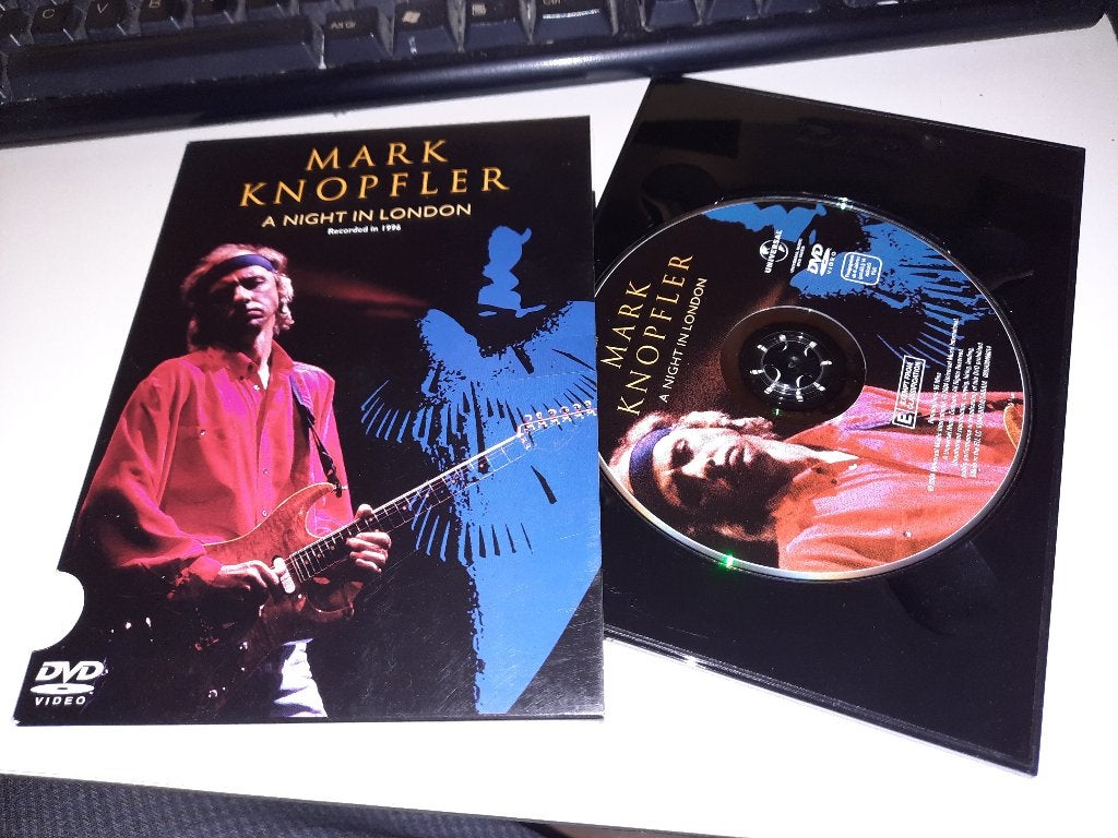 DVD Mark Knopfler – A Night In London, Vanaf 16 jaar, Ophalen, Zo goed als nieuw