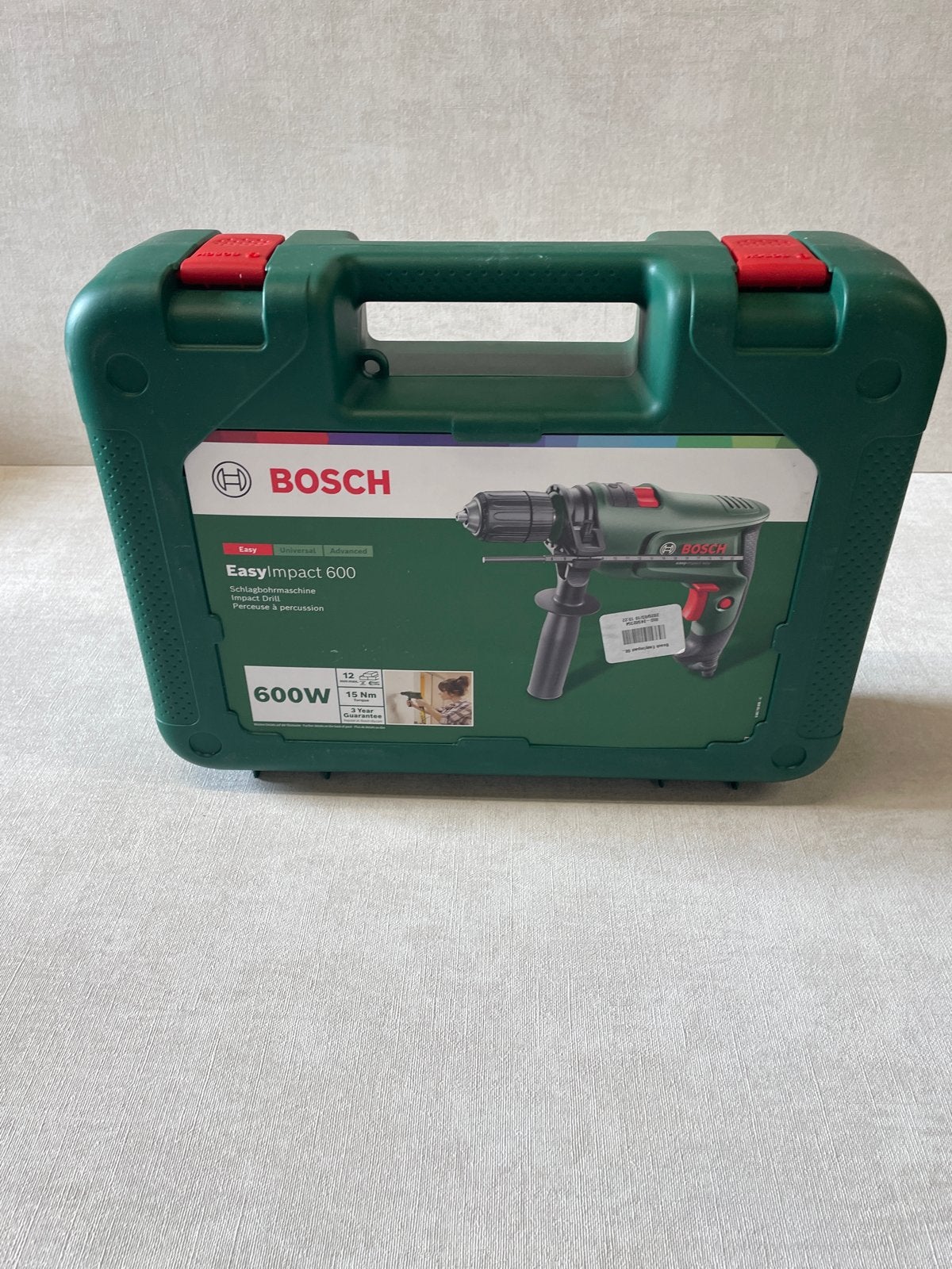 Bosch EasyImpact 600 Klopboormachine - Zo goed als nieuw, Taurusavenue 36 - 0, 2132 LS Hoofddorp, Ophalen of Verzenden, Zo goed als nieuw