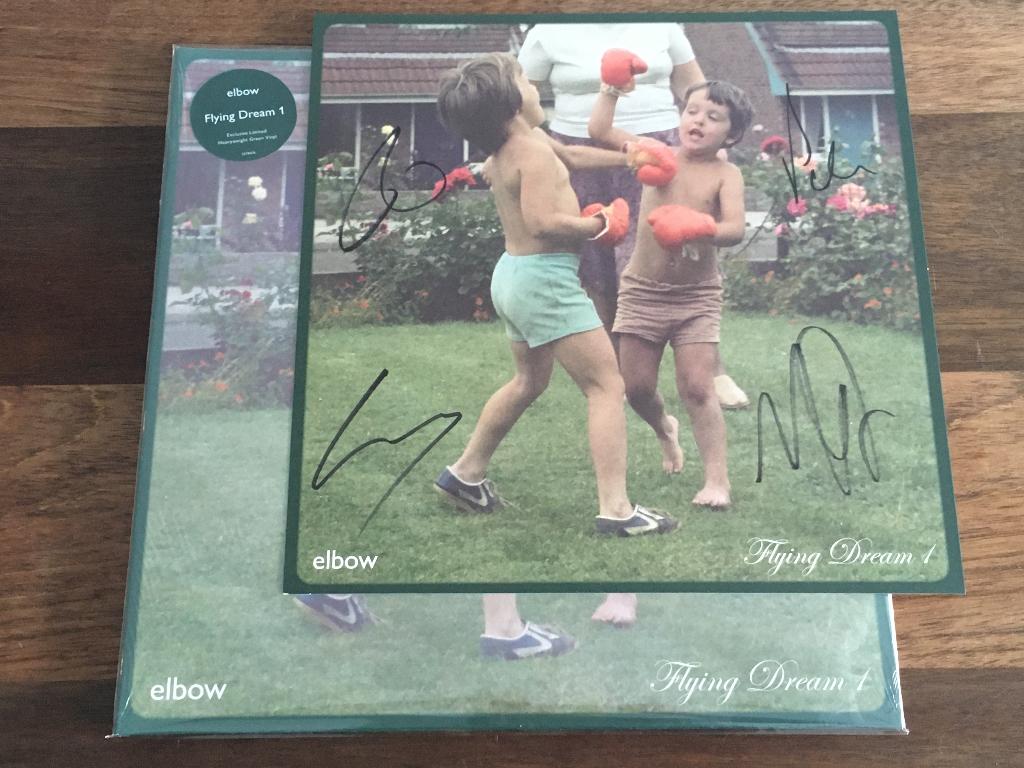 Vinyl LP Elbow Flying Dream 1 GESIGNEERD GREEN Vinyl NIEUW, 2020 tot heden, Ophalen of Verzenden, 12 inch, Nieuw in verpakking