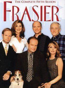 Frasier seizoen 5 , Origineel Ned. Ondert. 4 dvd box, Alle leeftijden, Ophalen of Verzenden, Zo goed als nieuw, Komedie