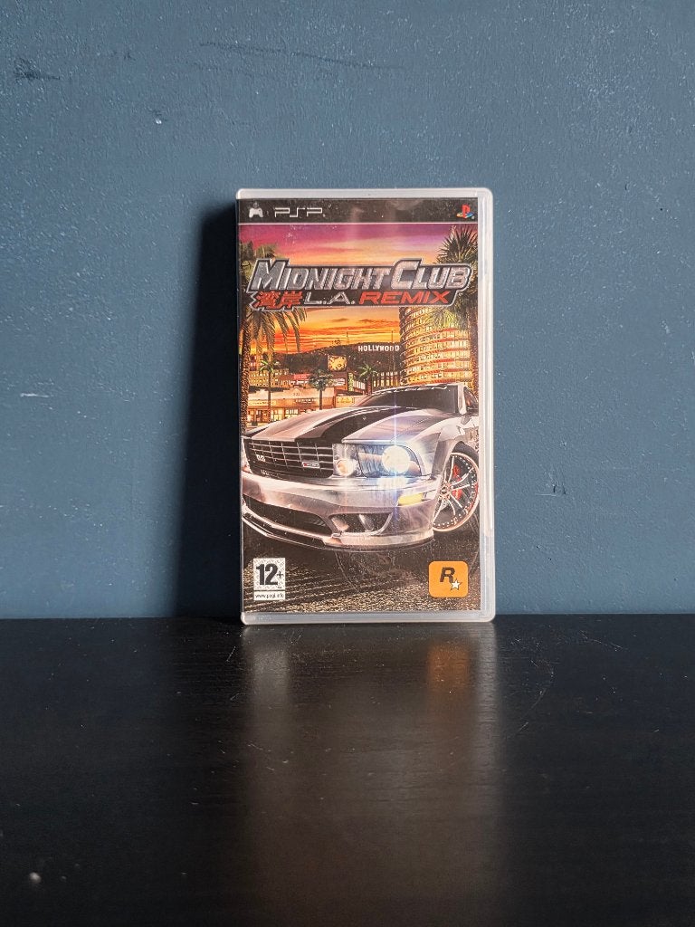 Midnight Club L.A. Remix PSP compleet met handleiding, 1 speler, Racen en Vliegen, Ophalen of Verzenden, Zo goed als nieuw