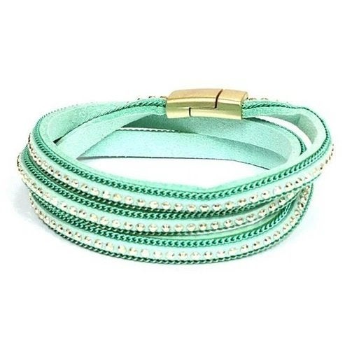 Wrap bracelet chain - Green, Info@medase.nl, Medase, Nieuw, Ophalen of Verzenden