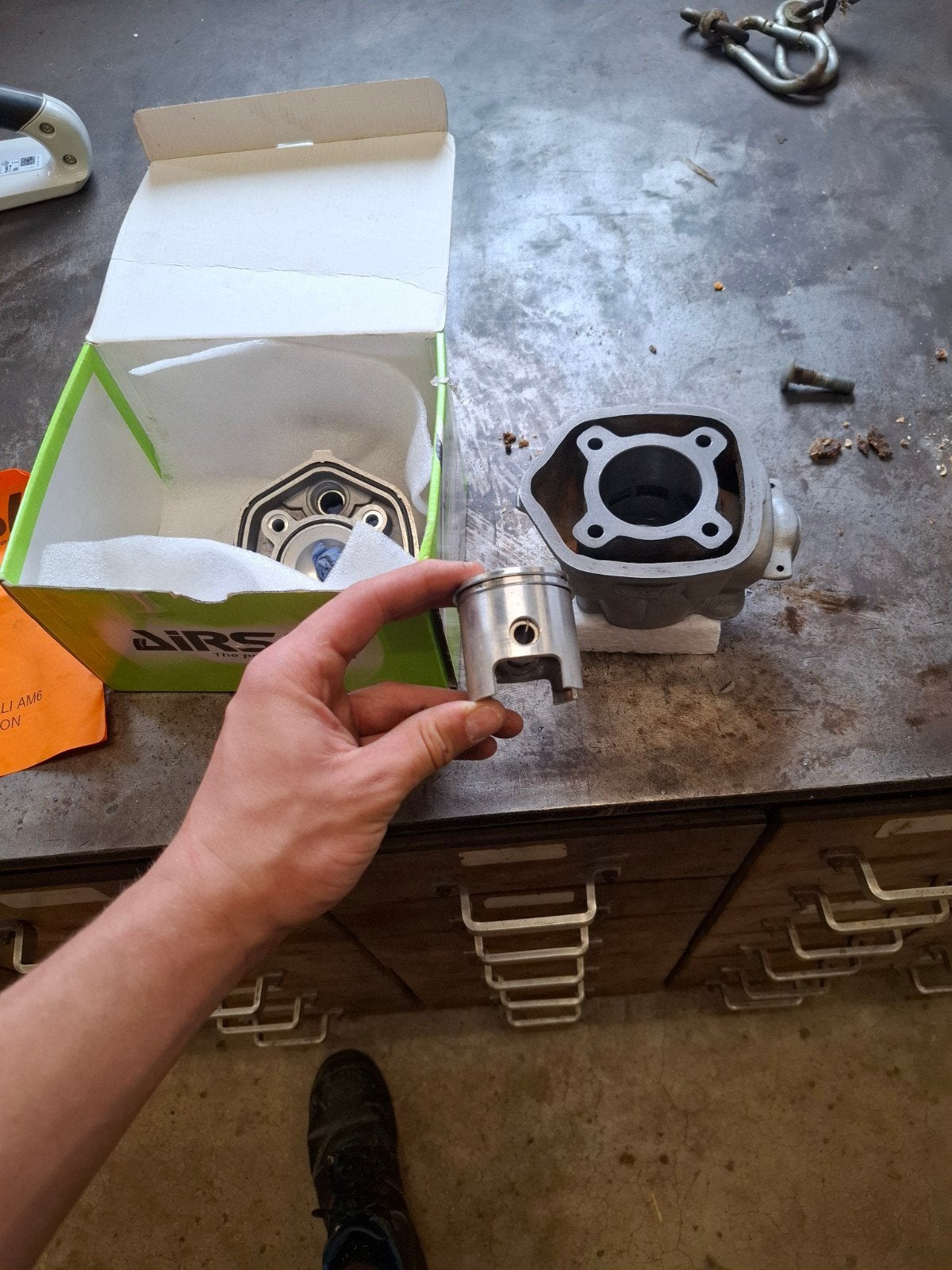 70cc airsal, Ophalen of Verzenden, Cilinder