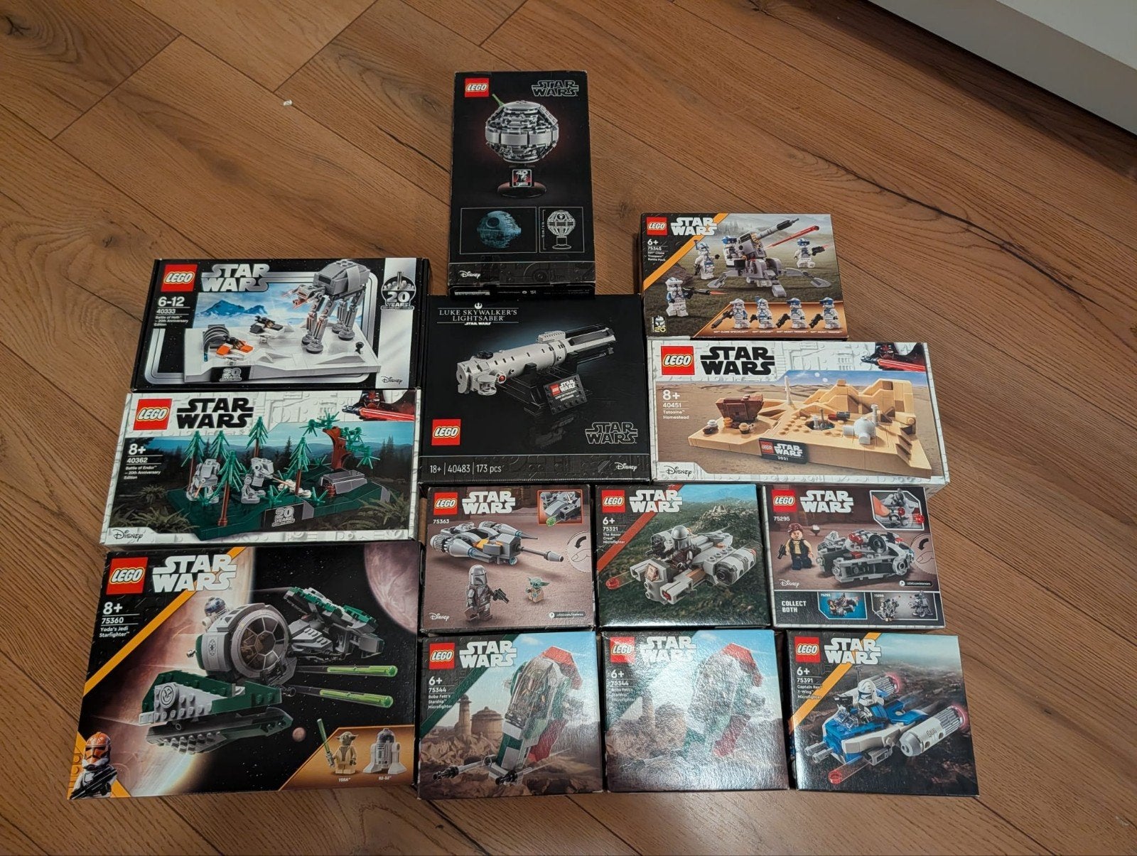LEGO Star Wars sets - zo goed als nieuw - helemaal compleet, Star Wars, Lego, Ophalen of Verzenden, Complete set