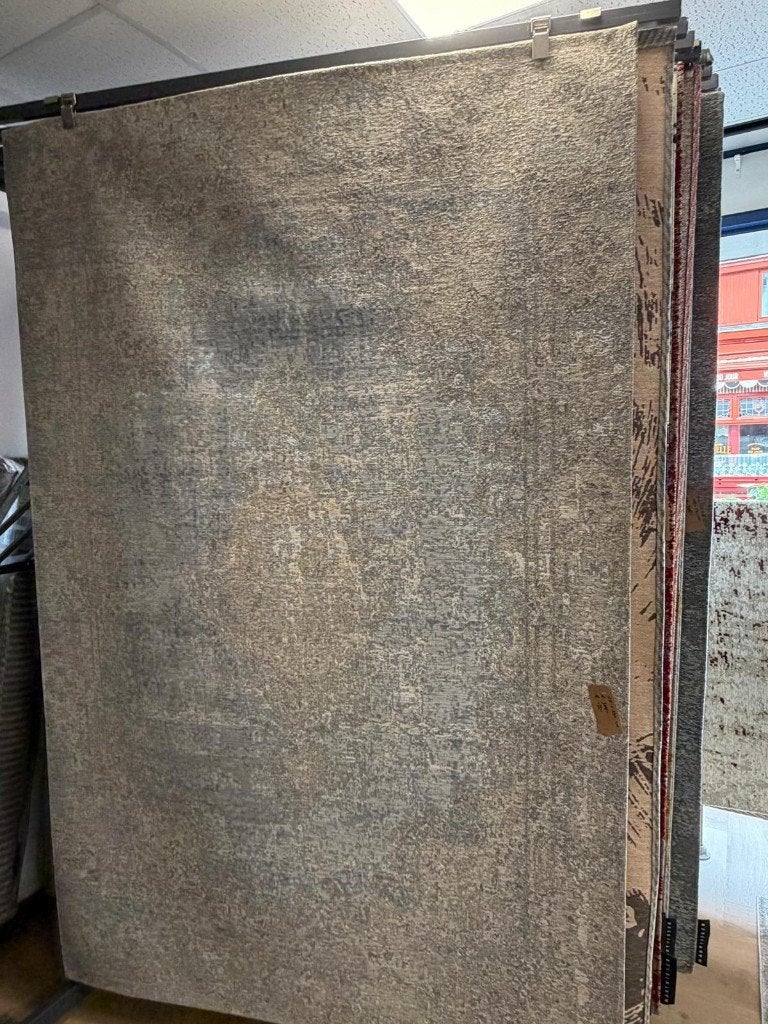 Vloerkleed 155x230cm, Ophalen, Blauw, 150 tot 200 cm, Rechthoekig
