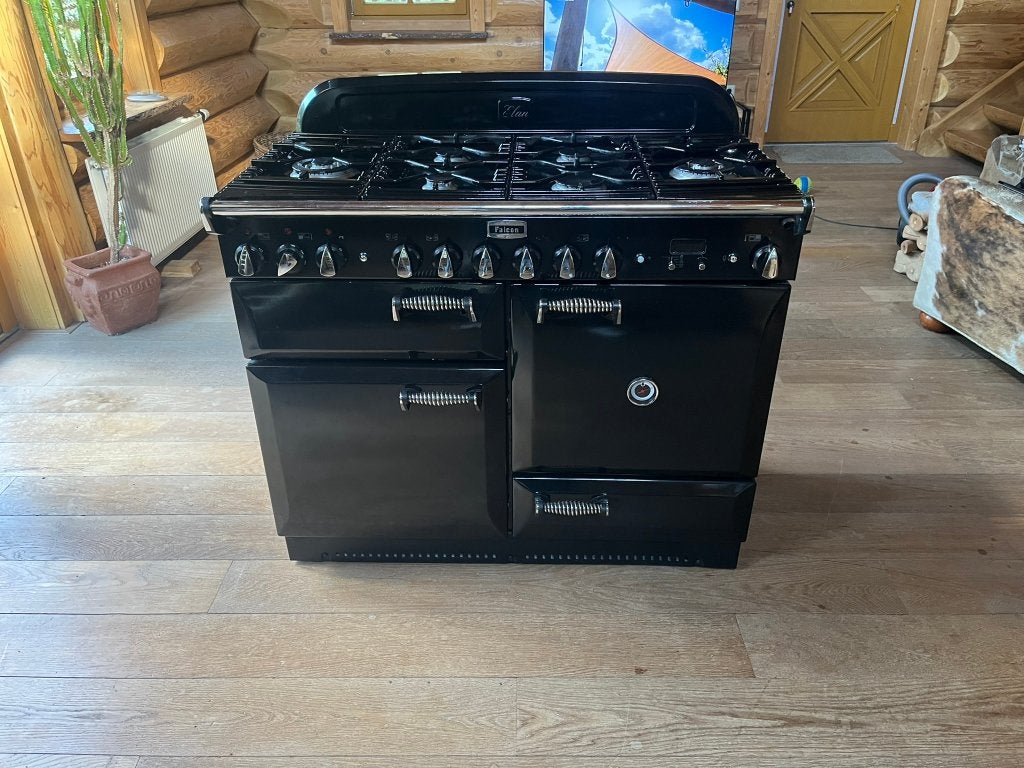 Falcon Elan 110 DFE Dual Fuel Black (gas)fornuis, Witgoed en Apparatuur, Ophalen, Gebruikt, 60 cm of meer, Gas