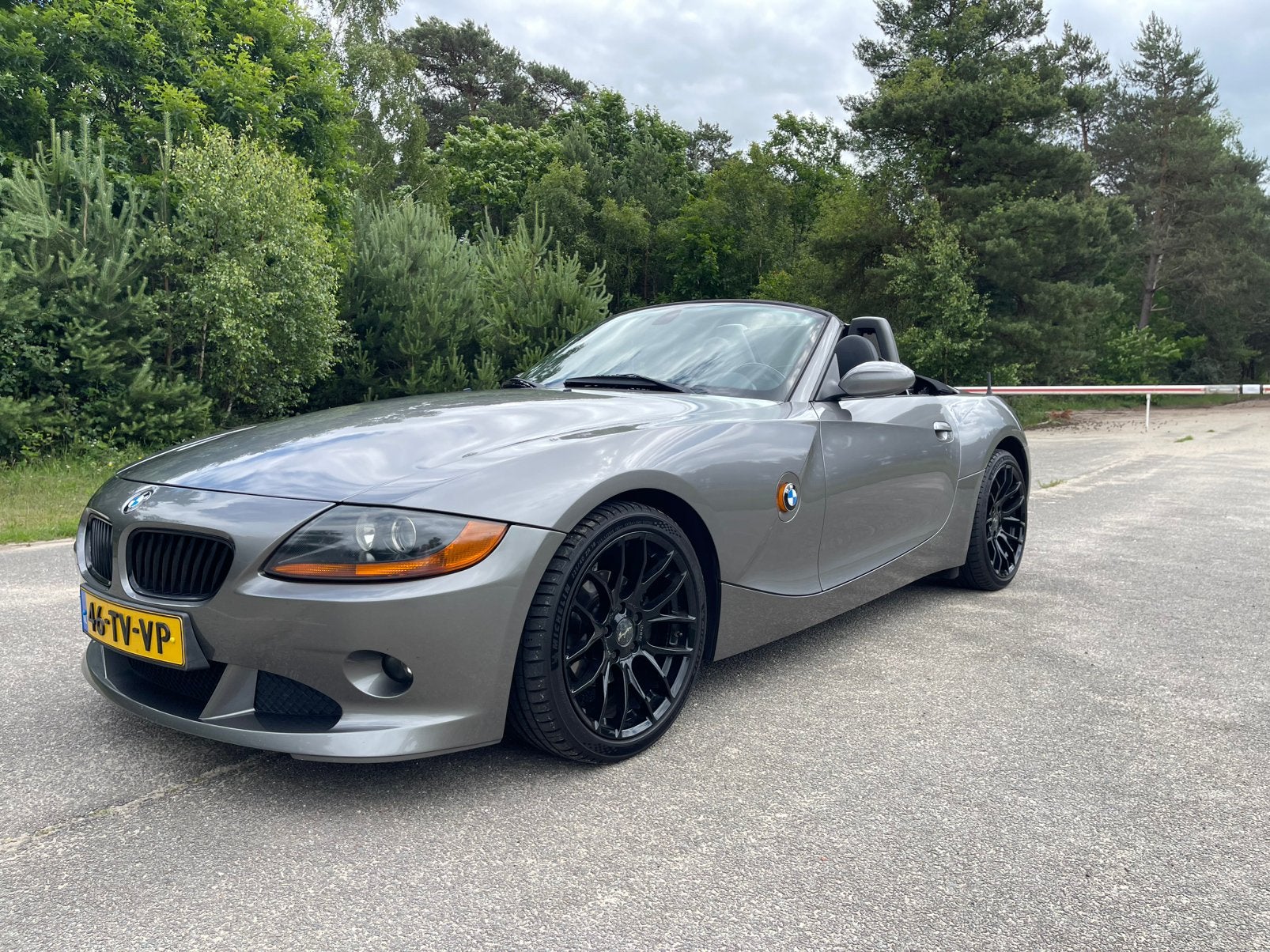 BMW Z4 Cabrio E85 2.5I 6cil Prijsverlaging !, Auto's, BMW, Achterwielaandrijving, Zwart, Cabriolet, Handgeschakeld