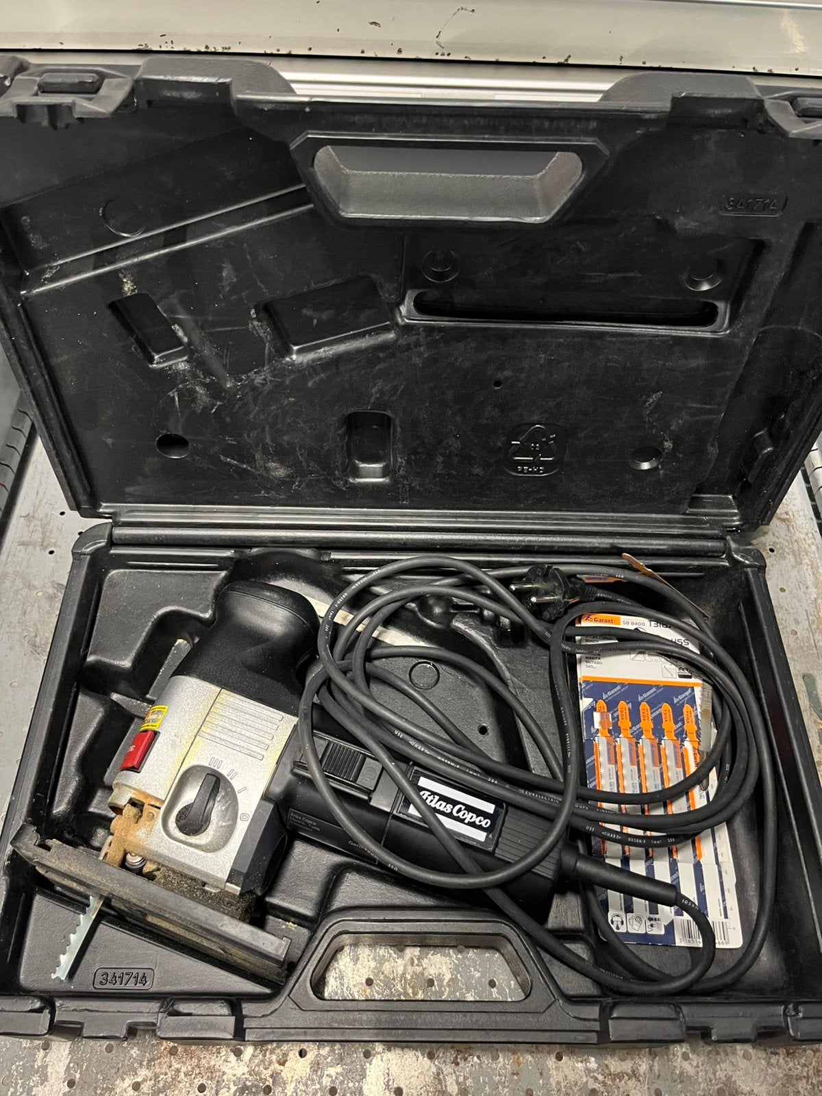 Atlas Copco Lamellenfrees / Biscuit Joiner – Profi, Ophalen, Zo goed als nieuw