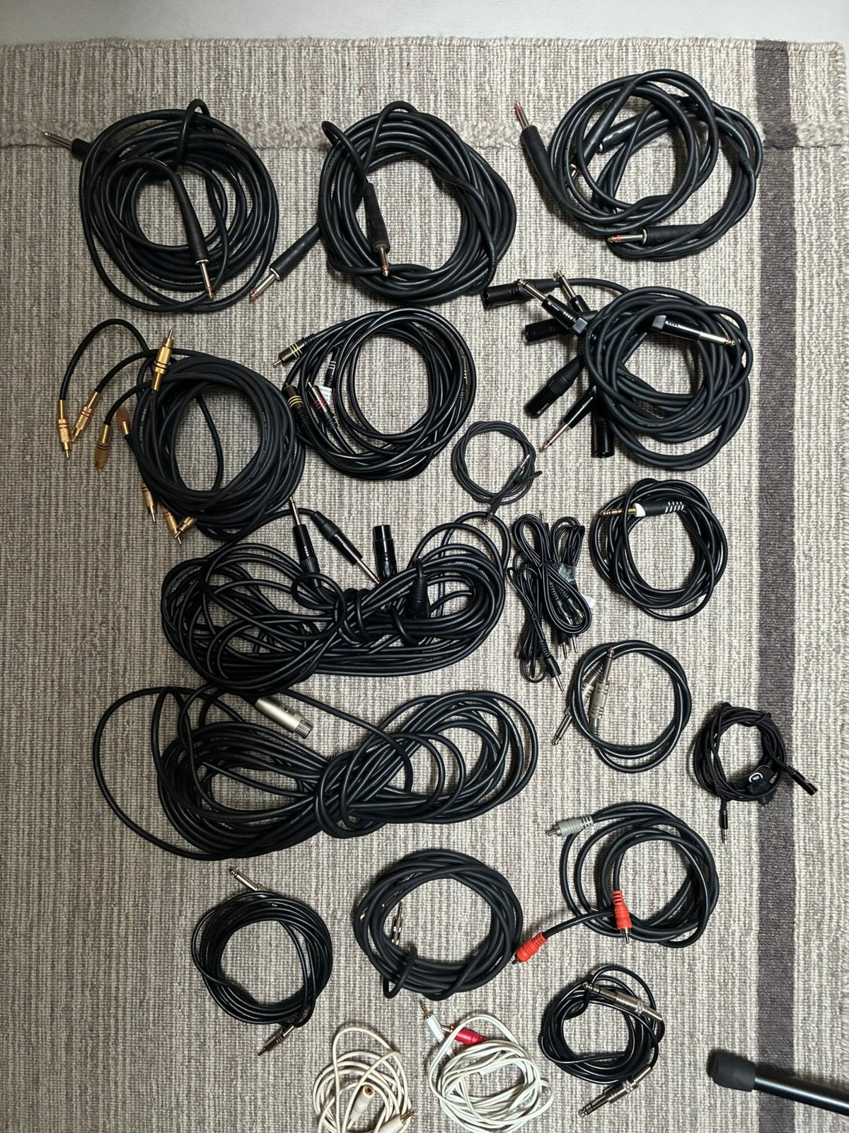 Studio kabels en adapters, Ophalen