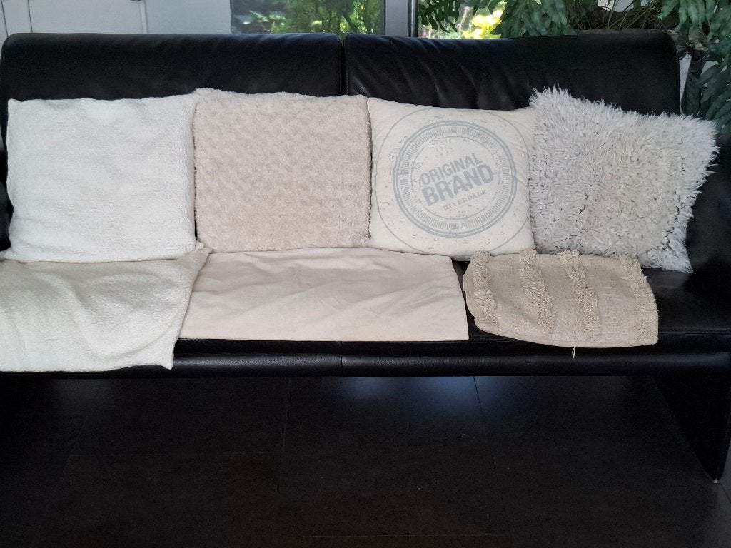 SIERKUSSENS, 7 STUKS, Huis en Inrichting, Ophalen of Verzenden, Gebruikt, Vierkant