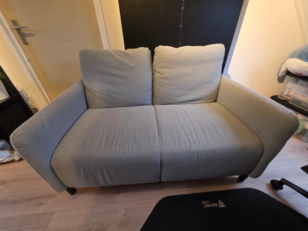 Ikea Angersby 2-zitsbank - lichtgrijs, Huis en Inrichting, Banken | Sofa's en Chaises Longues, Ophalen, Modern, Compact, Tweepersoons