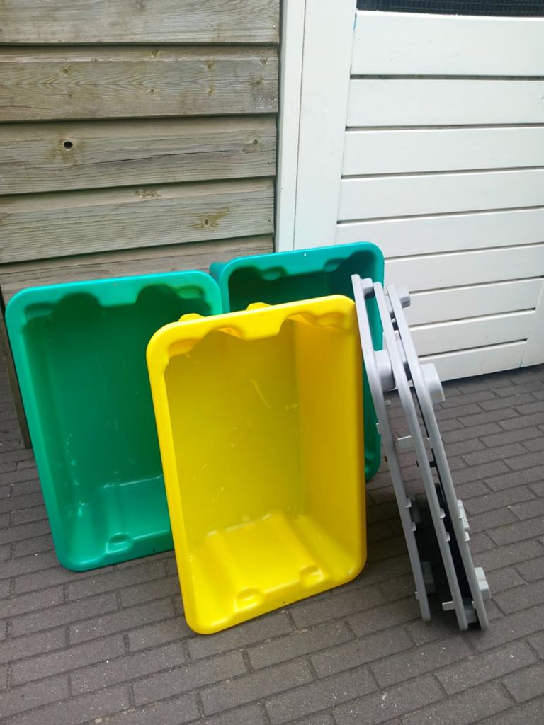 Opbergbakken, Ophalen, Minder dan 40 cm, Minder dan 35 cm