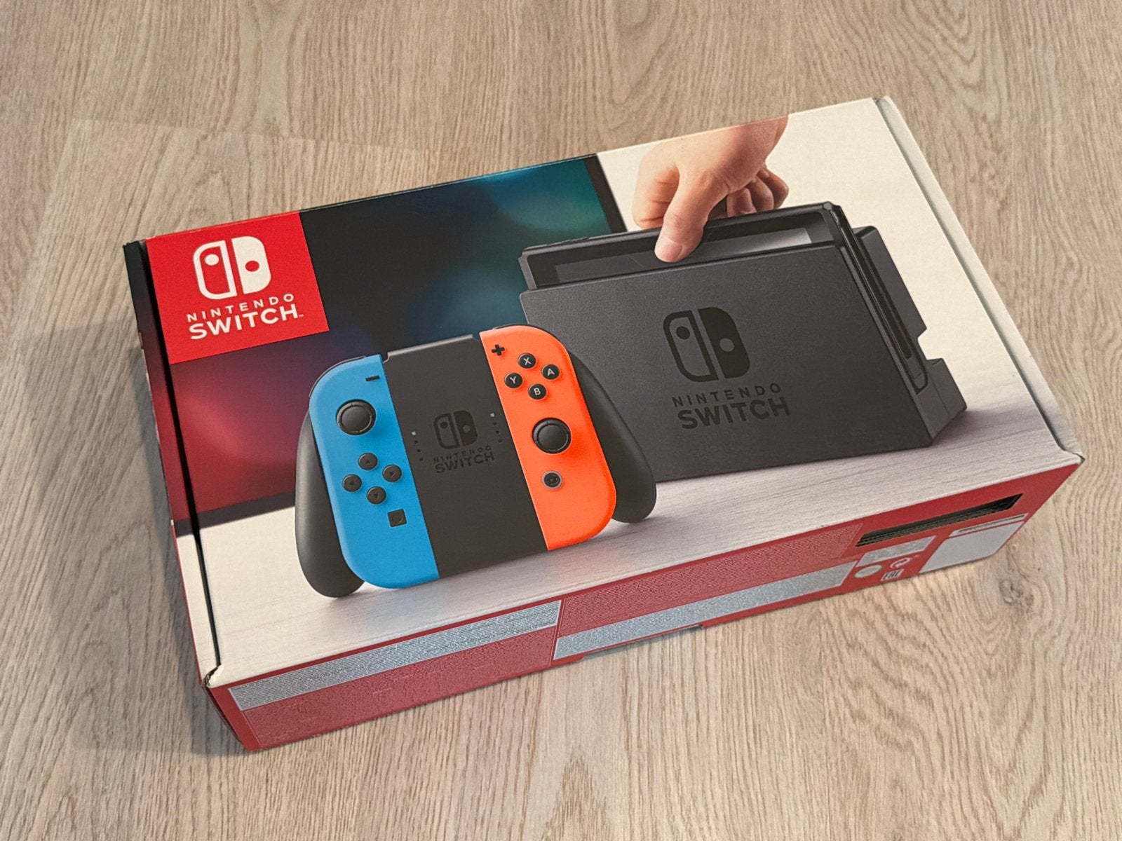 Nintendo Switch Original met Joy-Cons, Ophalen of Verzenden, Zo goed als nieuw, Met 2 controllers, Switch Original