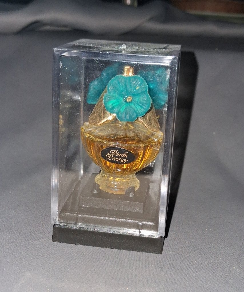 Luxe parfum mini -  Riachi prestige +  Doosje, Ophalen of Verzenden, Zo goed als nieuw, Miniatuur, Gevuld