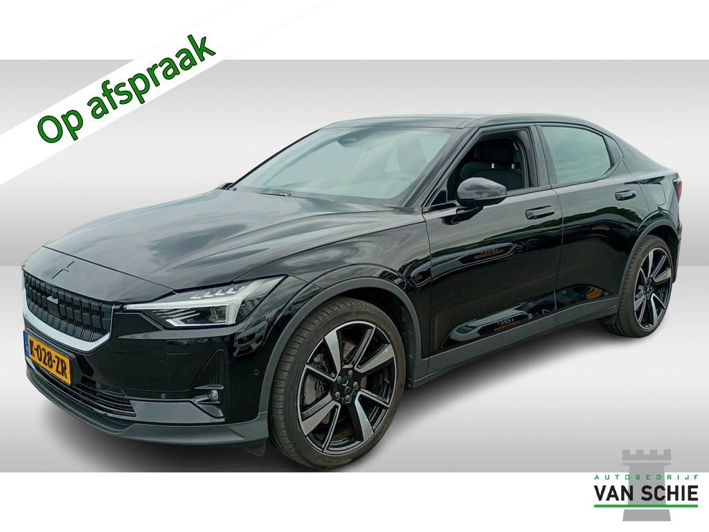 Polestar 2 Long Range Dual Motor Launch Edition 78kWh 1e-Eig, Auto's, Stof, Gebruikt, Zwart, 24 min