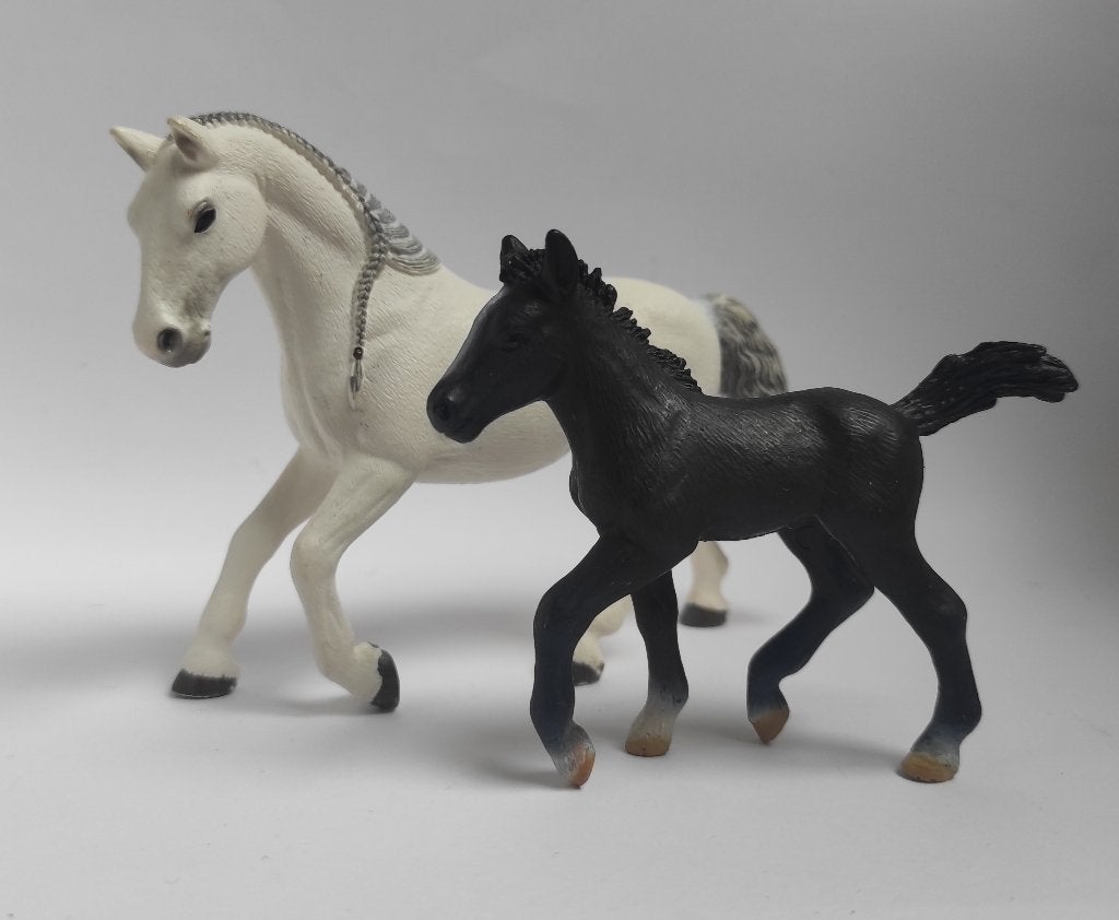 Schleich Lipizzaners, Verzenden, Zo goed als nieuw, Paard, Beeldje of Figuurtje