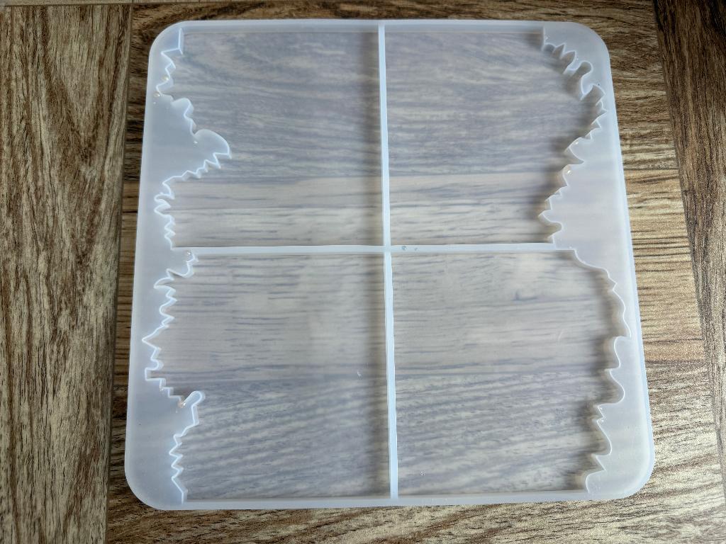 Silicone mal epoxy onderzetter, Ophalen of Verzenden, Zo goed als nieuw