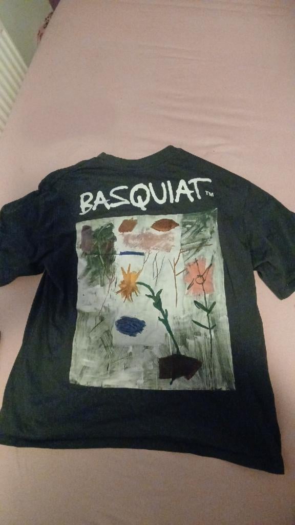Basquiat x Primark T-shirt Maat L - Zo goed als nieuw, Zwart, Maat 42/44 (L), Basquiat x Primark, Ophalen of Verzenden