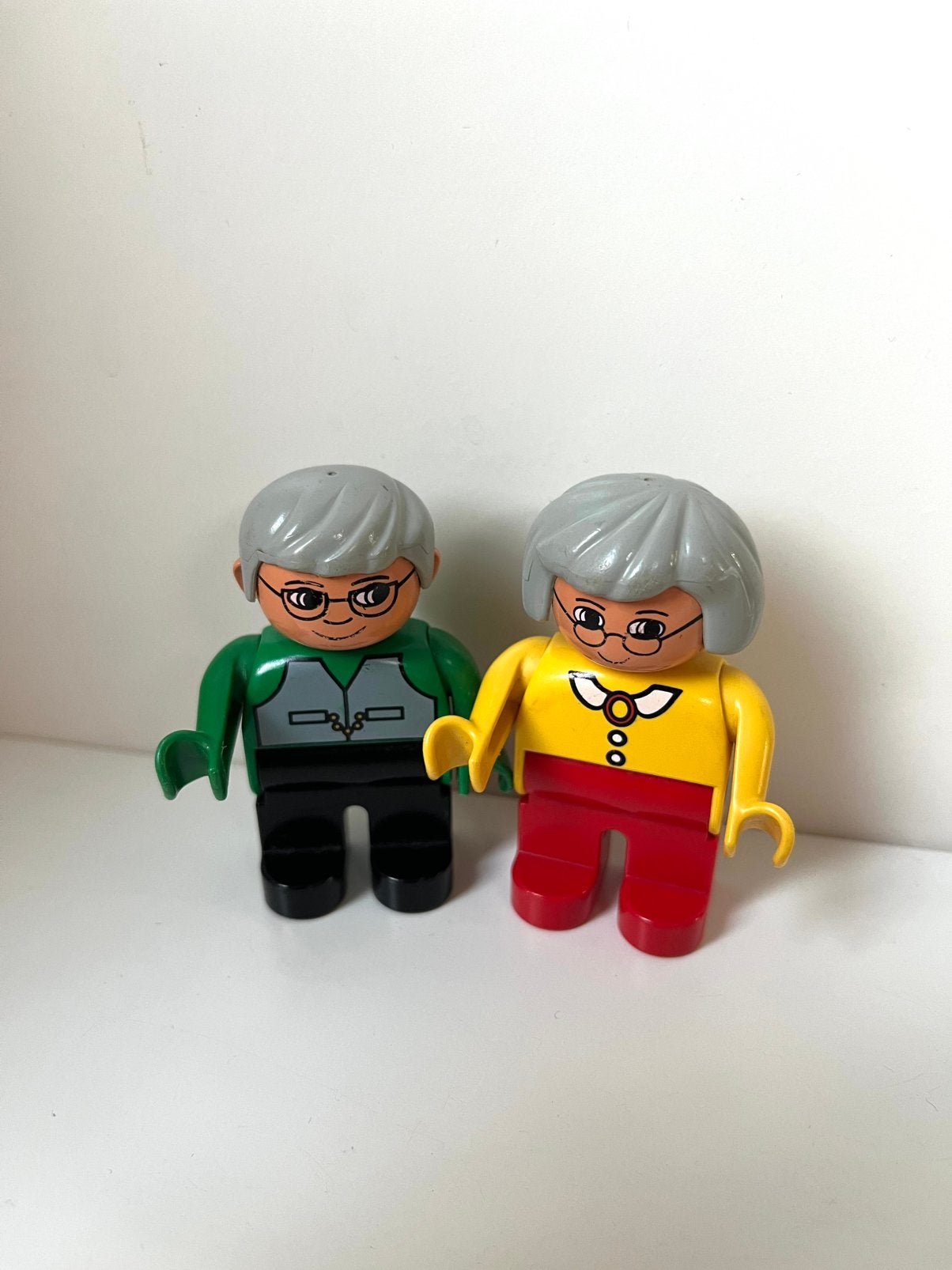 Lego Duplo/ Poppetjes / Opa en Oma, Kinderen en Baby's, Speelgoed | Duplo en Lego, Ophalen of Verzenden, Gebruikt, Duplo